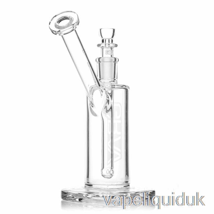 GRAV Medium Upright Bubbler Clear Vape Juice